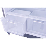 Ariston No Frost Refrigerator, 385 Liters, Silver - ENTM 19020 F EX