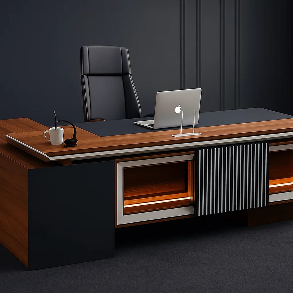 Serene office desk-MS-12941