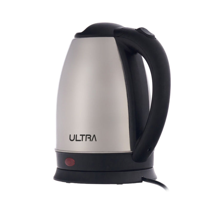 Ultra Electric Kettle, 2 Liters, 1500 Watt, Black and Stainless Steel - UKS15EE1