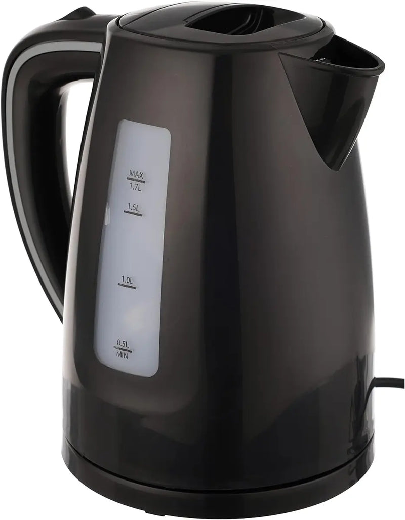 Touch El Zenouki Electric Kettle , 1.7 Liter 2200 Watt , Black - 40306