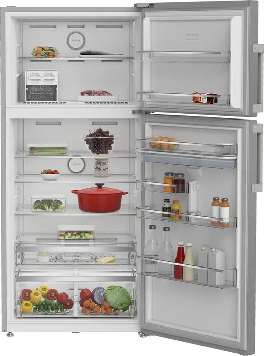 Ariston NoFrost Top Freezer Refrigerator , 650 Liter Inverter Motor , Silver - ART83 F6654 XNA