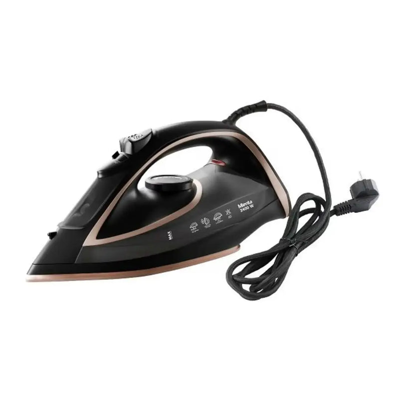 Mienta Steam Iron , 2400 Watt , Black - SI181640A