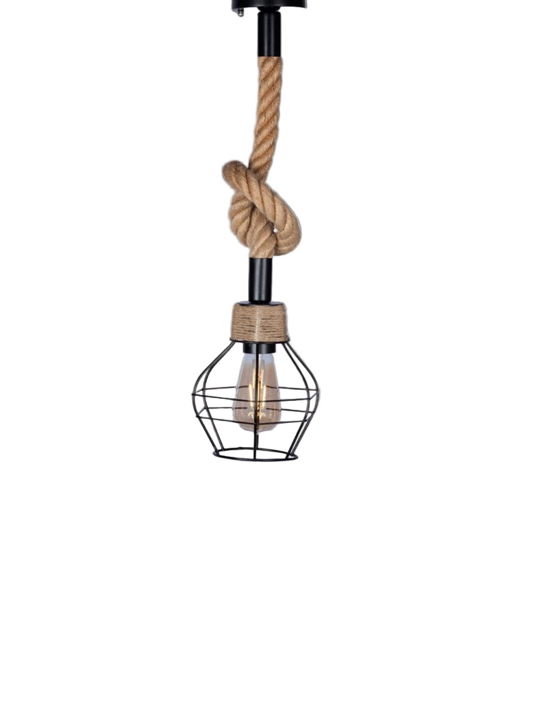 SHERRY PENDANT BOMB-10cm-ROPE-1071-P