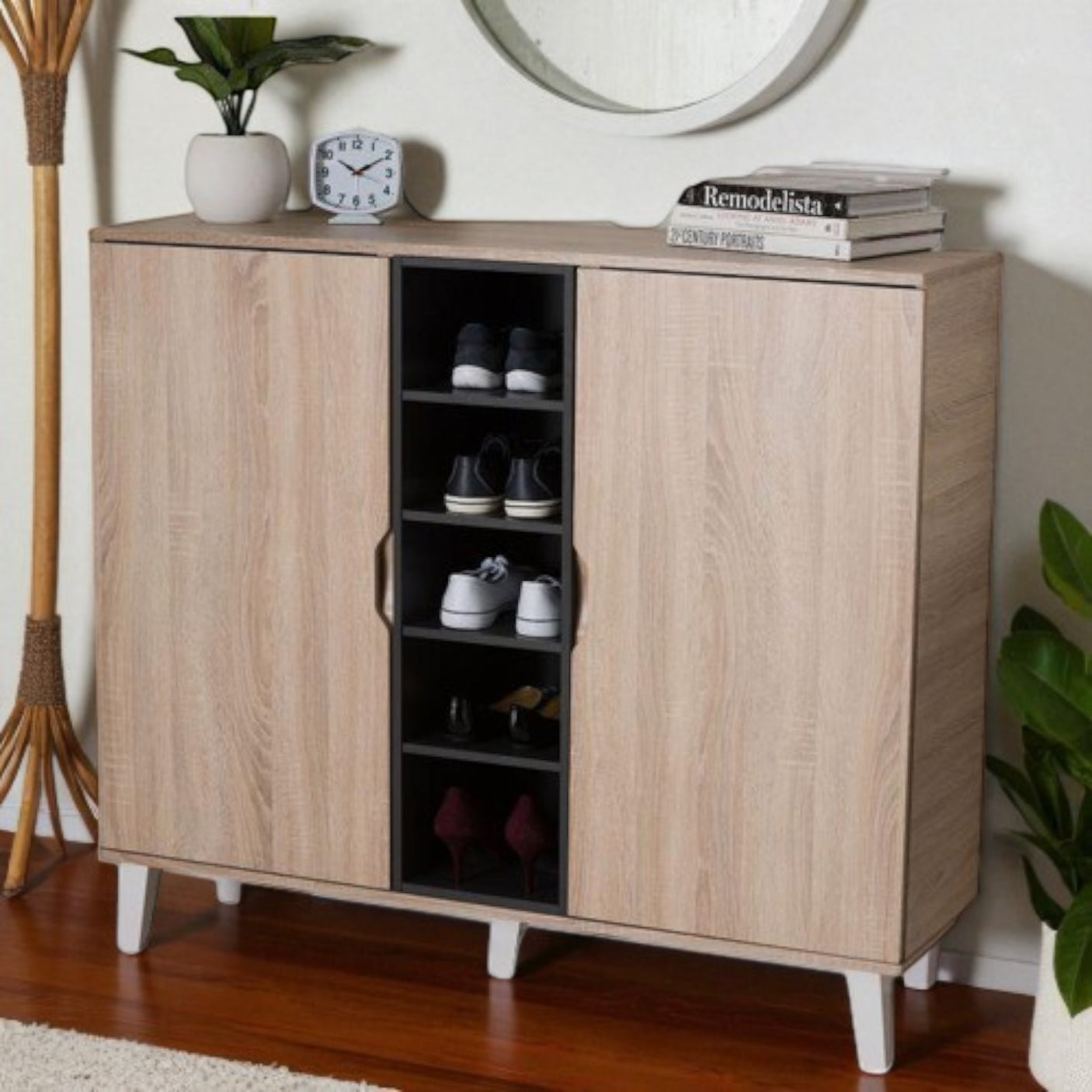 Bone Shoe Cabinet-HL78