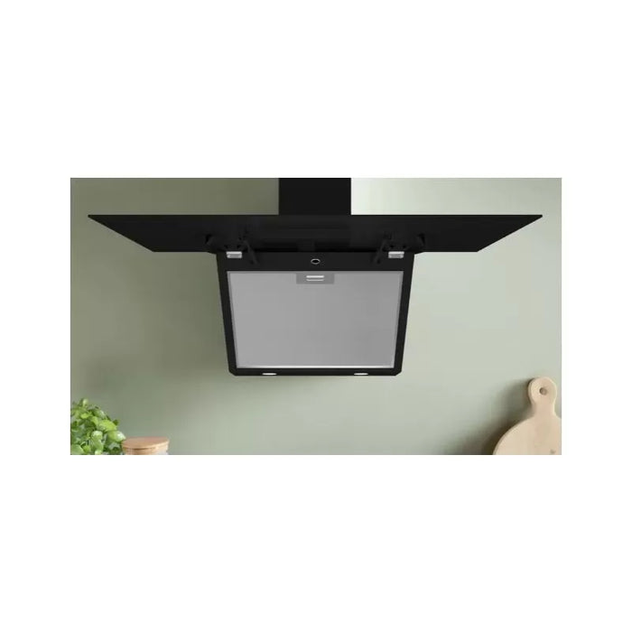 Bosch Kitchen Hood 90cm 700 m3/h Touch Control 2 Speeds Glass Black DWK96PJ60T