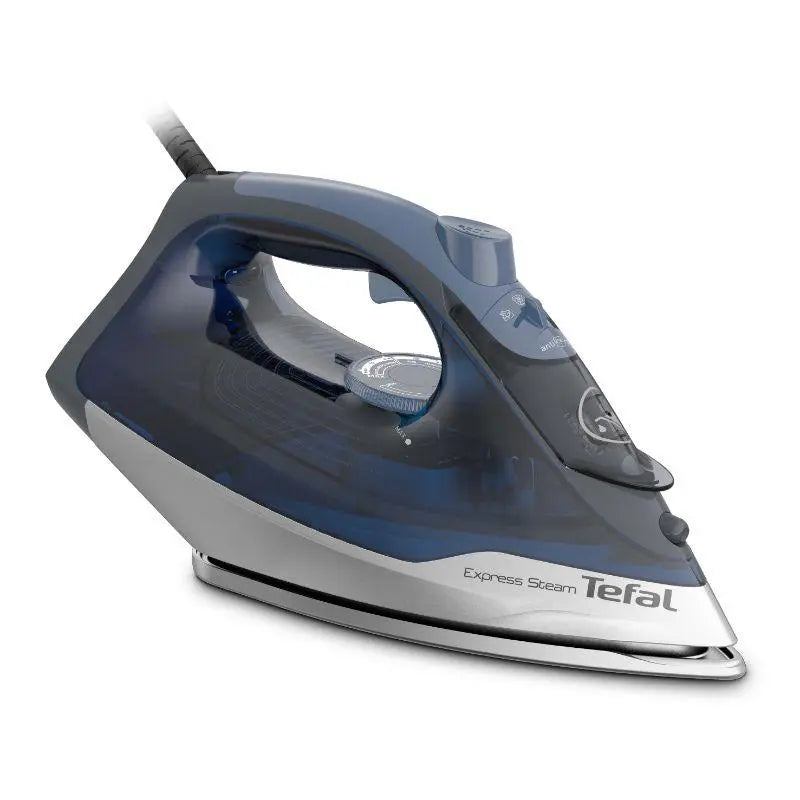 Tefal Express Steam Iron , 2500 Watt , Blue - FV2868E2