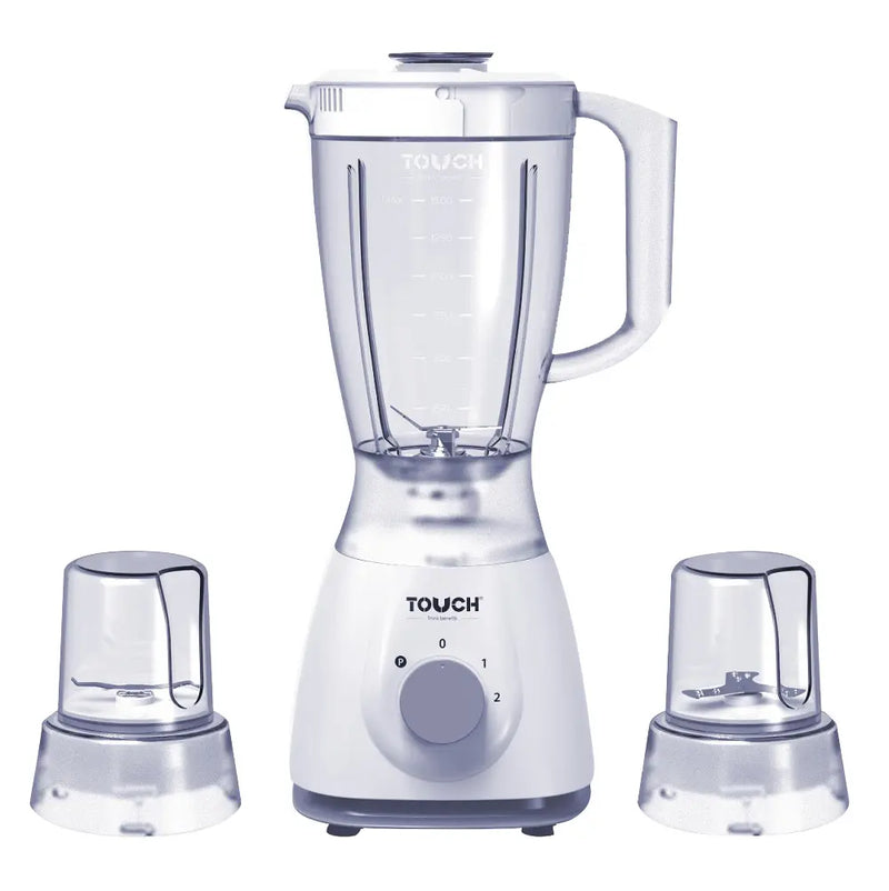 Touch El Zenouki Countertop Blender 400 Watt White - 40550