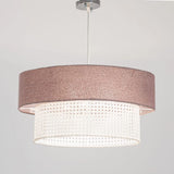 Boho rattan pendant lamp-can11