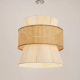 Boho rattan pendant lamp-can8