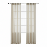 CARTELA SHEER CURTAINS (SH-LN-CAFE) 1 PANELS 300 X 260 CM