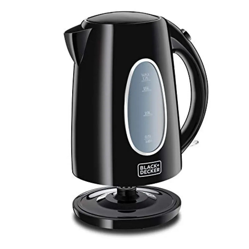 Black + Decker Electric Kettle , 1.7 Liter 2200 Watt , Black - JC69-B5