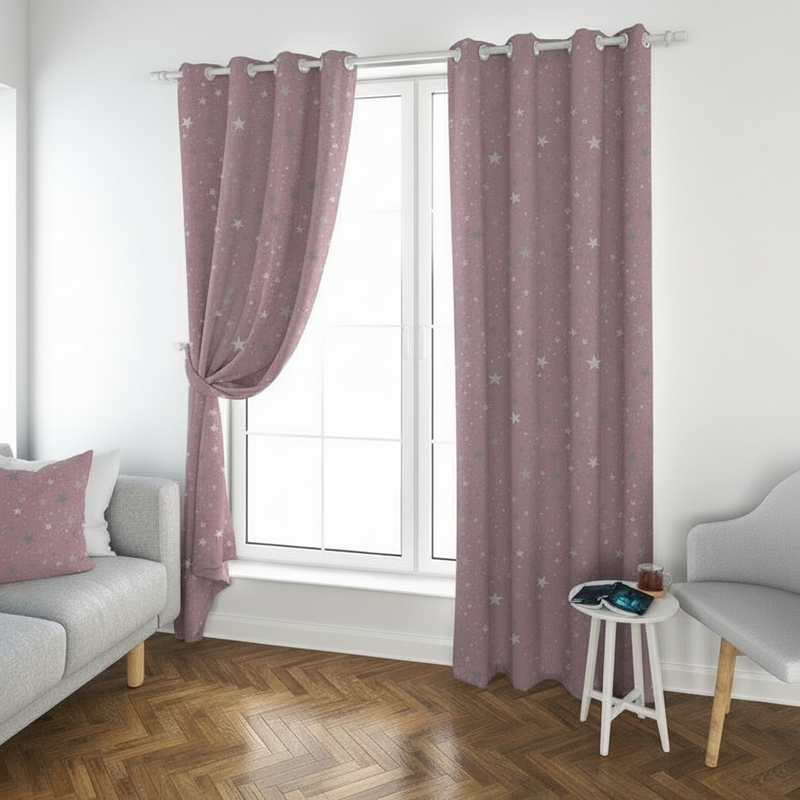 ستارة - لوحة واحدة - 130*260 - ستارة - PR1233C - 12K - 260