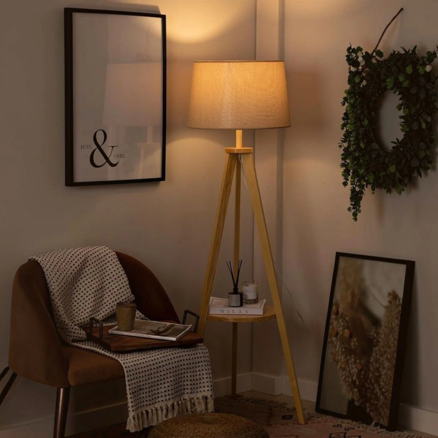 Cazano Floor Lamp -LamstBei3+15