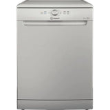 Indesit Freestanding Dishwasher, 14 Persons, Silver - DFE 1B19 S