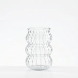 Striped Bubble Glass Cup-3-26-400-0728