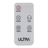 ULTRA Wall Fan, 18 Inch, Black and Grey- UFW18RE2