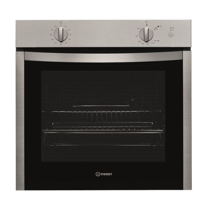 Indesit Built-In Gas Oven, Stainless Steel, 60 cm- IGW324IX