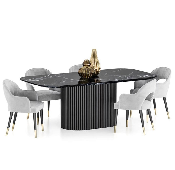Province Dining Room With 6 Chairs-Din077