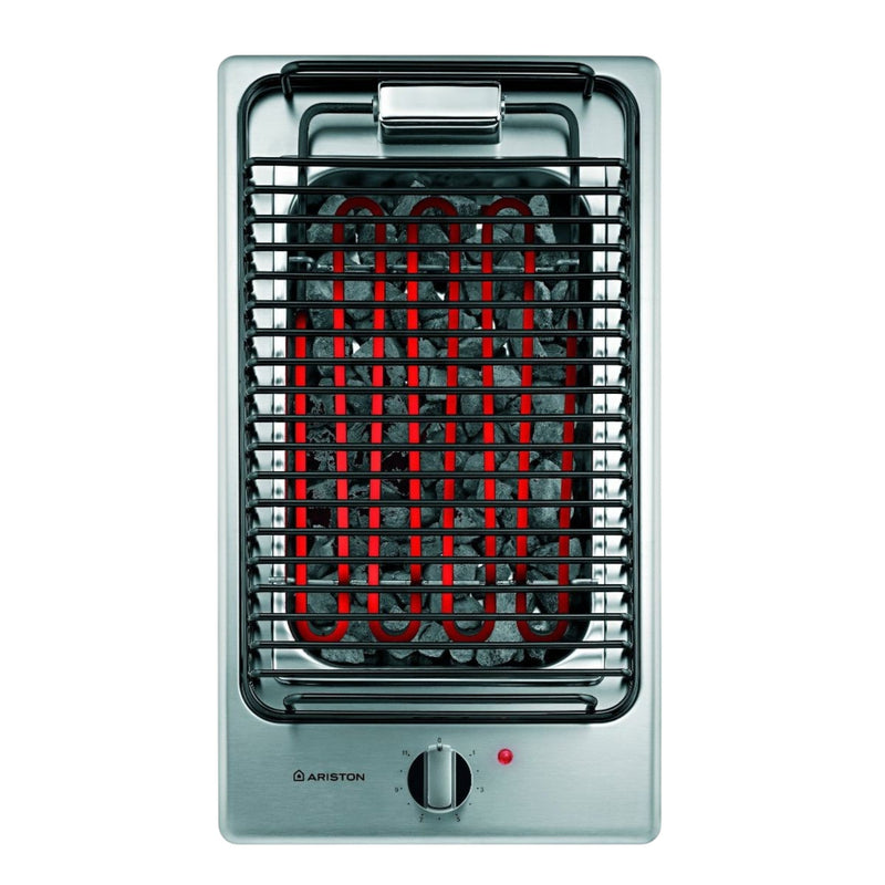 شواية كهربائية مدمجة من أريستون، 30 سم، مصنوعة من الفولاذ المقاوم للصدأ - DKBIX