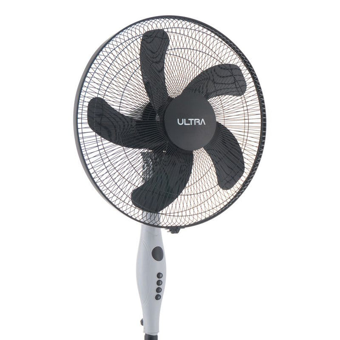 ULTRA Stand Fan, 18 Inch, Black and Grey- UFS18E2