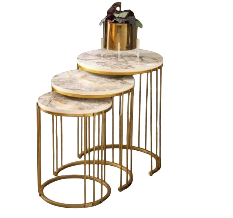 Echoes Set of 3 Side Tables-F164