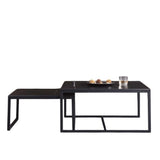 Glowveil Set of 2 Coffee Tables-F165