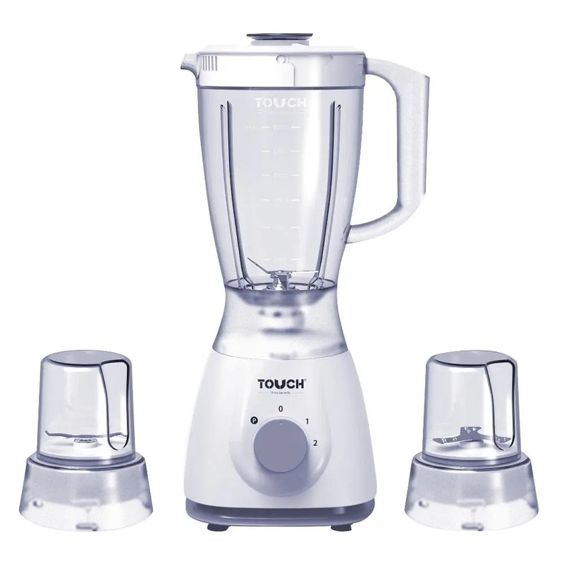 Touch El Zenouki Countertop Blender 400 Watt White - 40550
