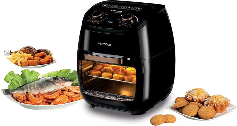 Kenwood Air Fryer , 11 Liter Black - HFP90
