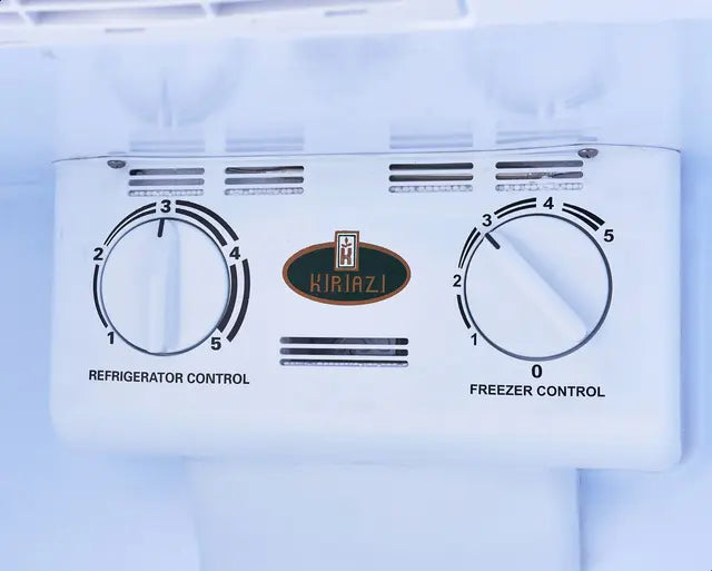 Kiriazi NoFrost Top Freezer Refrigerator , 370 Liter , Silver - KH371NV/2