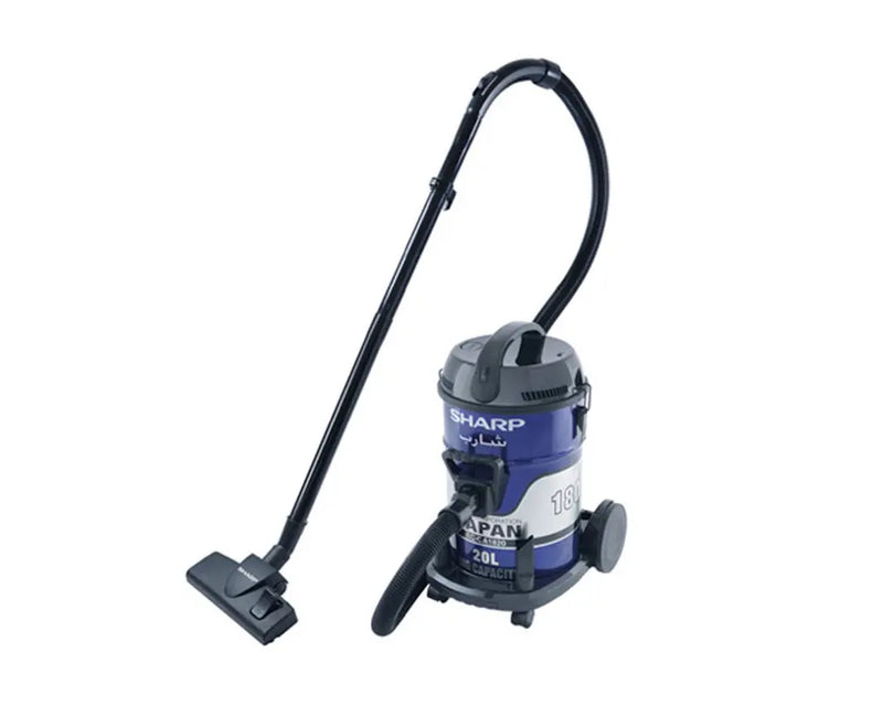 Sharp Drum Vacuum Cleaner , Blue - EC-CA1820-X