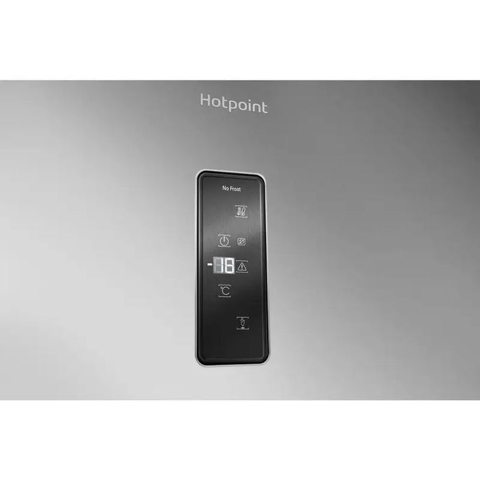 Ariston UH8F2DXI2 No Frost Upright Freezer, 7 Drawers, Digital Electronic Screen - Silver