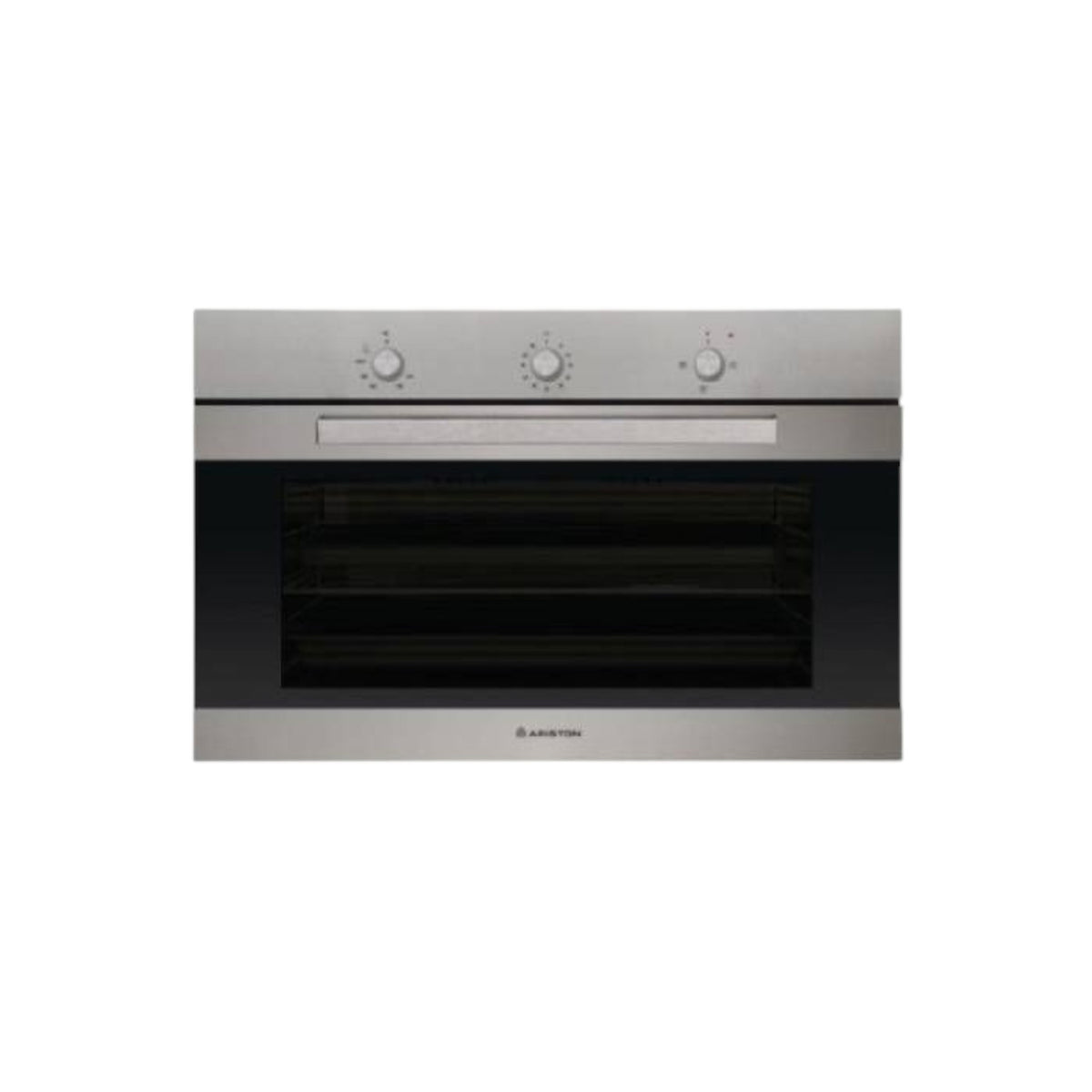 Ariston Built-in Gas Oven, 90 cm, Inox - GESM 53 IX A 30 – manzzeli.com