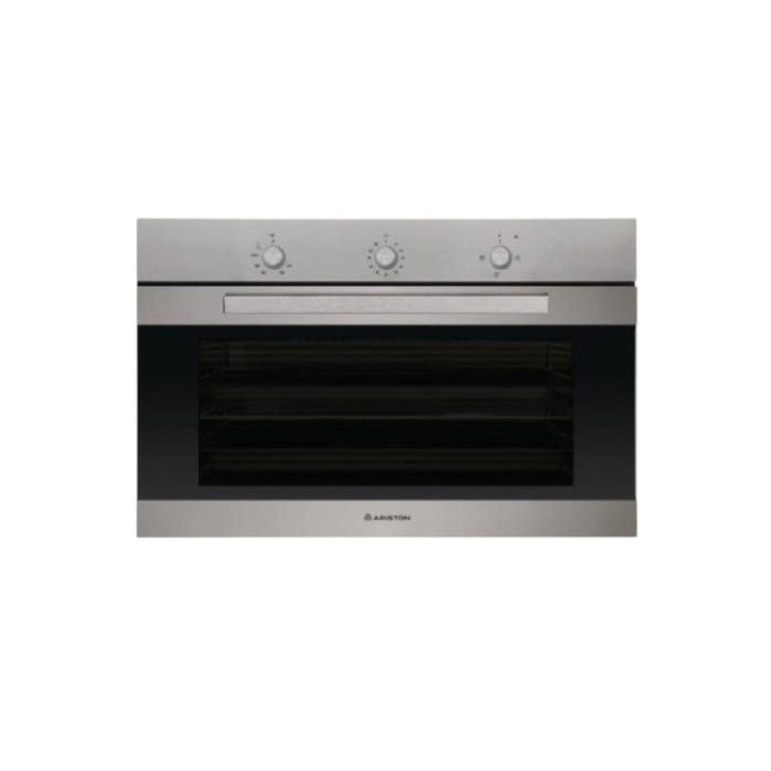 Ariston Built-in Gas Oven, 90 cm, Inox - GESM 53 IX A 30