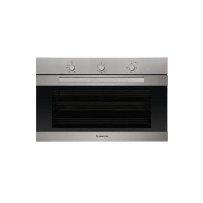 Ariston Built-in Gas Oven, 90 cm, Inox - GESM 53 IX A 30