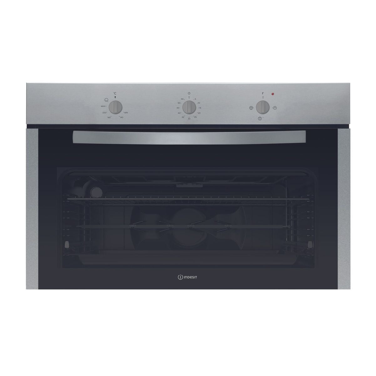 Indesit Built-in Gas Oven, 106 Liters, Inox - IGESM 53 G3