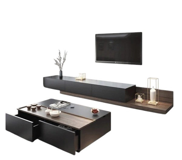 Cloudi Set of TV Unit and Coffee Table-WF20