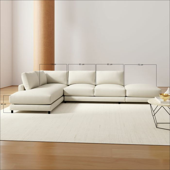 Trina Sofa L Shape-Hippo226