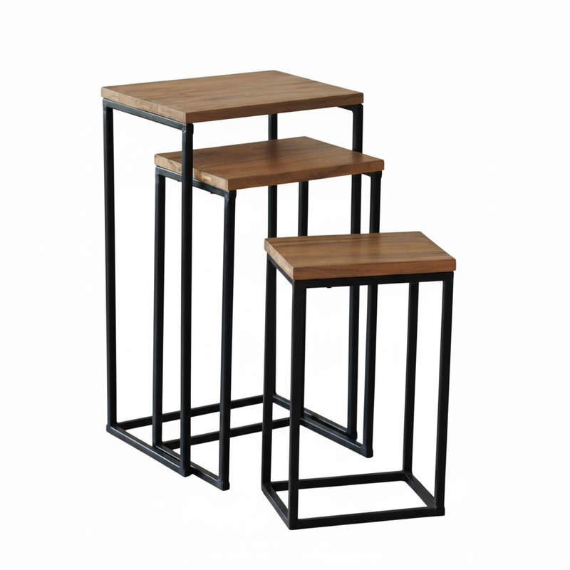 INMAN SET OF 3 SIDE TABLE-ST01