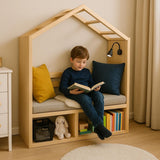 Wood Goold Kids Storage Unit-kidsSP0005