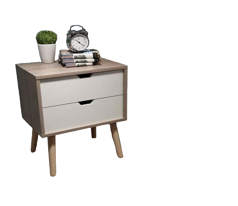 Ledans Bedside Table-OF019-EX016