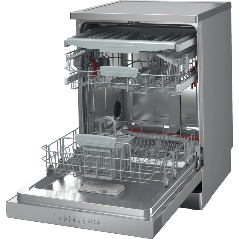 Ariston Dishwasher, 14 Persons, Inverter Motor, Inox - LFC 3C33 WF X