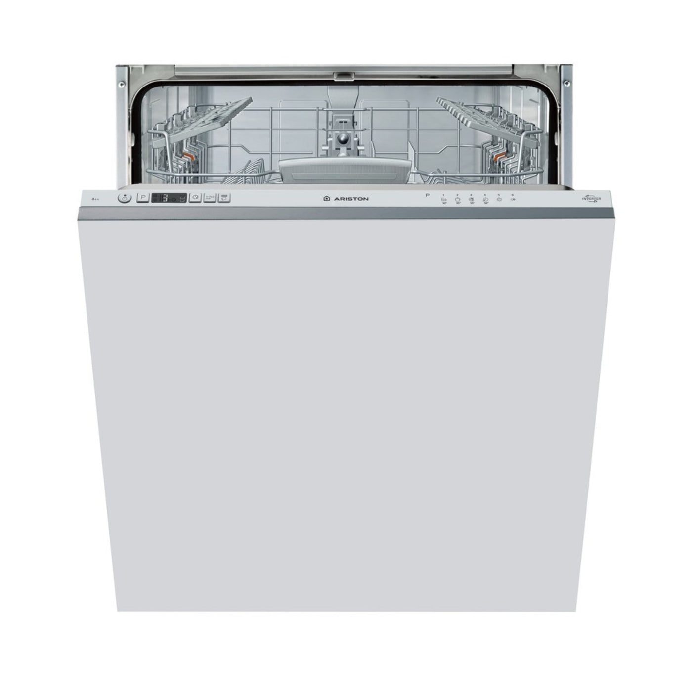 Ariston integrated dishwasher: full size, white color - LIC 3B+26