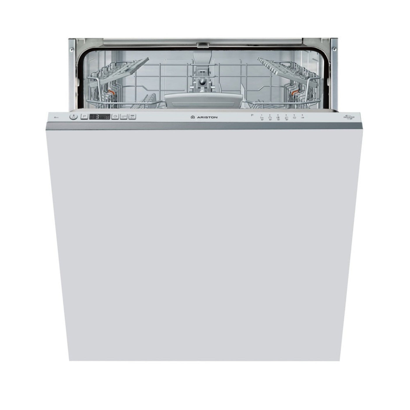 Ariston integrated dishwasher: full size, white color - LIC 3B+26