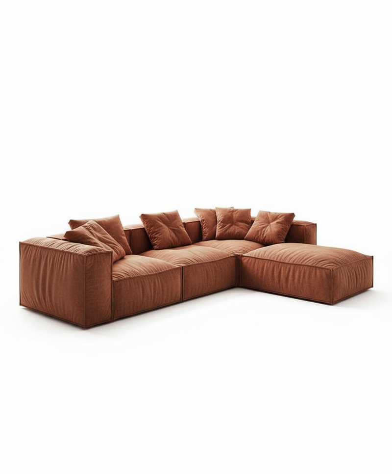 Lwes Corner L shape + Pouf-Hippo17