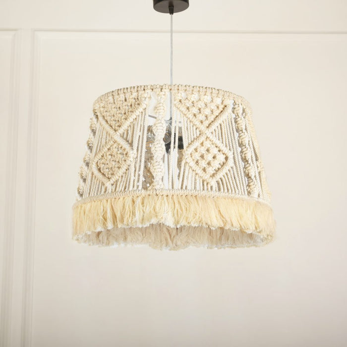 Macrame chandelier-NCA11