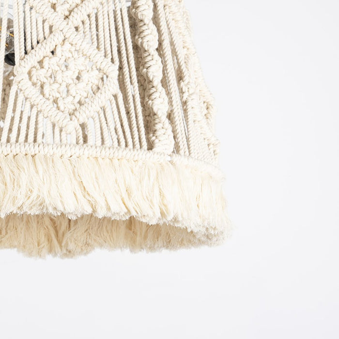 Macrame chandelier-NCA11