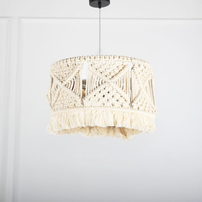 Macrame chandelier-NCA12