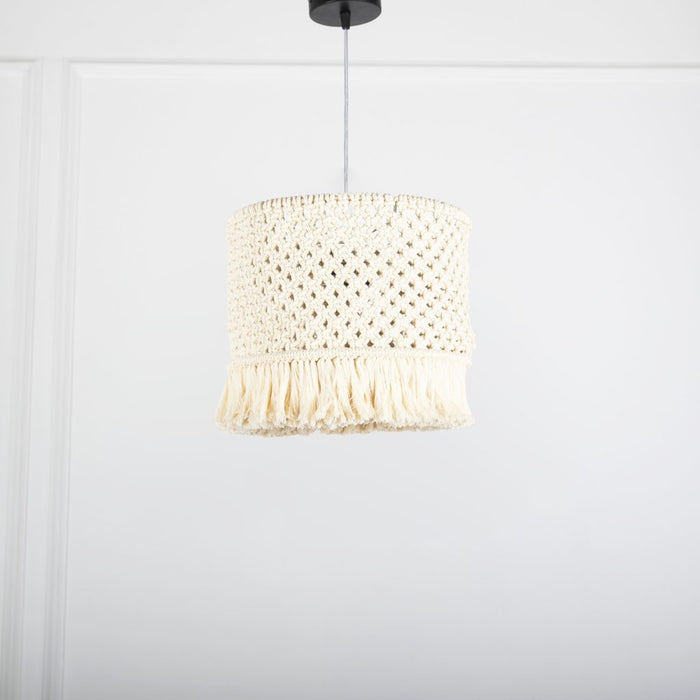 Macrame chandelier-NCA14