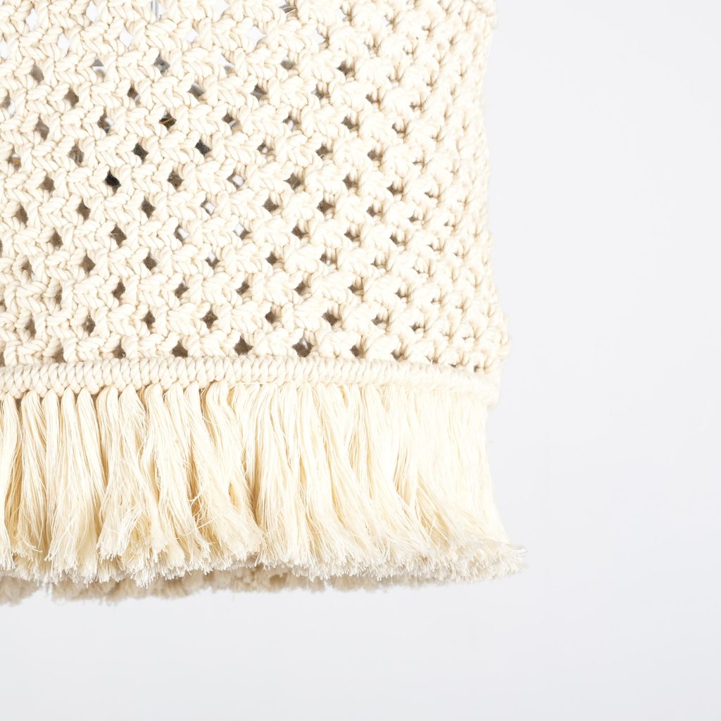 Macrame chandelier-NCA14