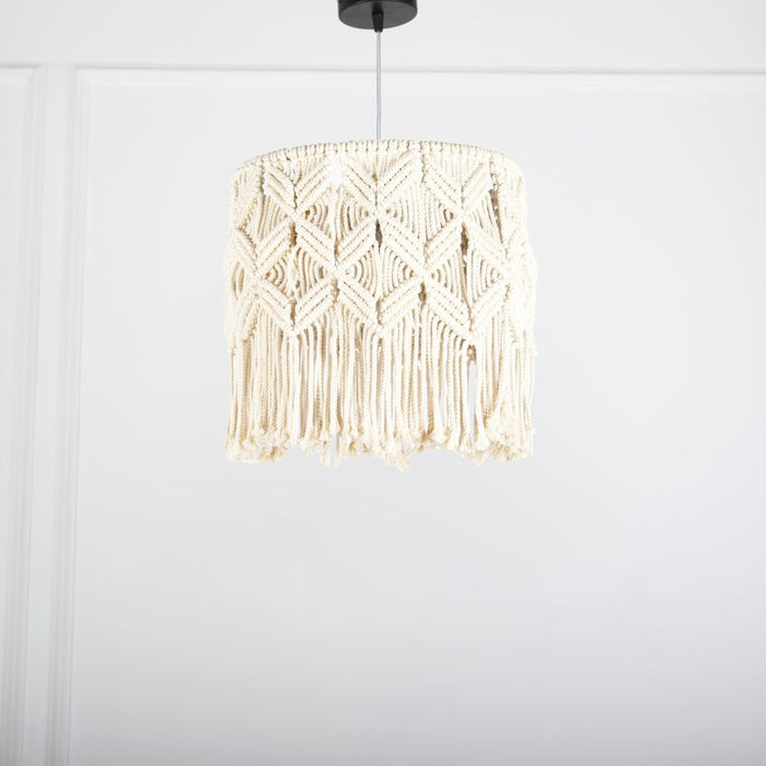 Macrame chandelier-NCA15